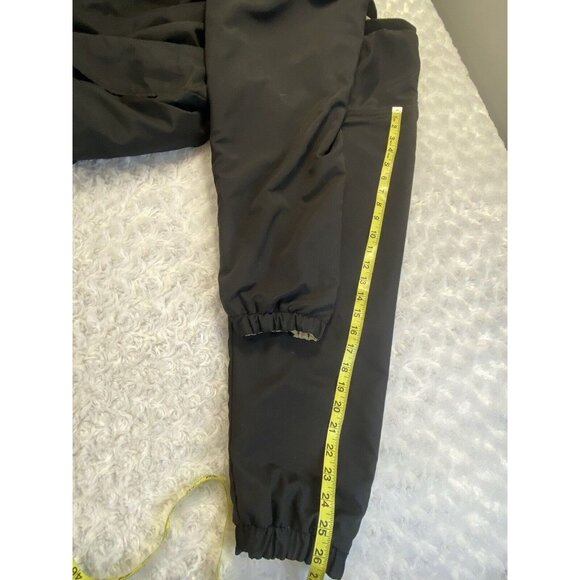 Vintage Sunice Golf Black To Tan V Neck Reversible Pullover L / XL Windbreaker - Picture 8 of 9